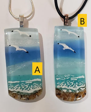 Beach Scene Pendants