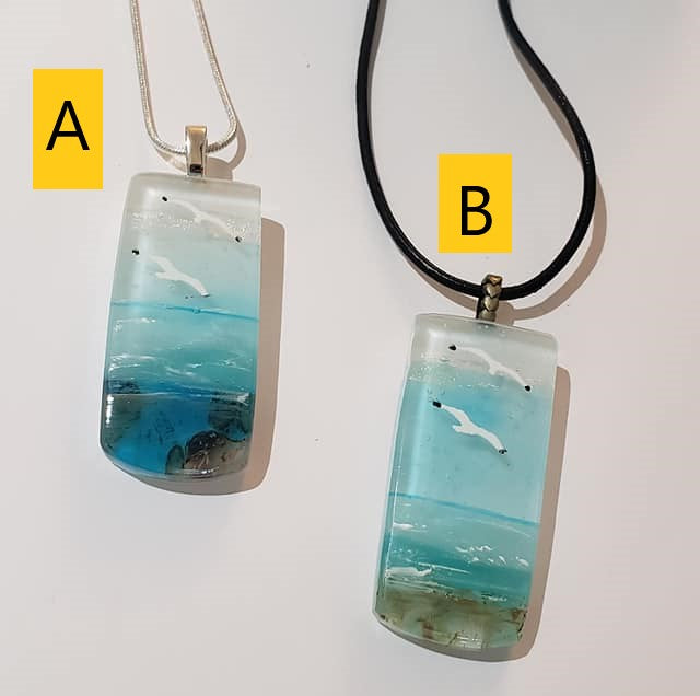 Beach Scene Pendants